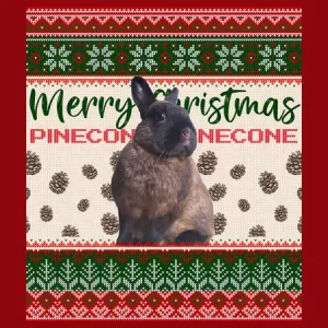 Meredith the Bunny Ugly Christmas Sweater