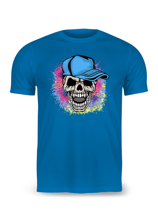 Skull Cap T-Shirt - Image 7