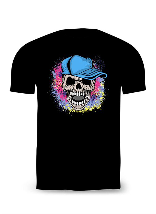 Skull Cap T-Shirt - Image 2
