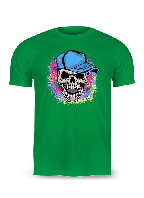 Skull Cap T-Shirt - Image 9