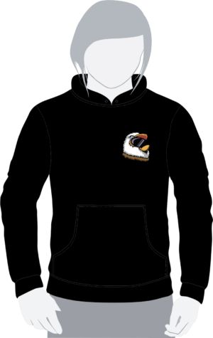 I'm A Bird Black Hoodie