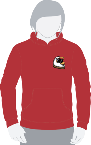 I'm A Bird Fire Red Hoodie