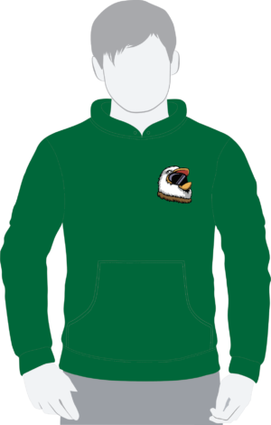 I'm A Bird Kelly Green Hoodie