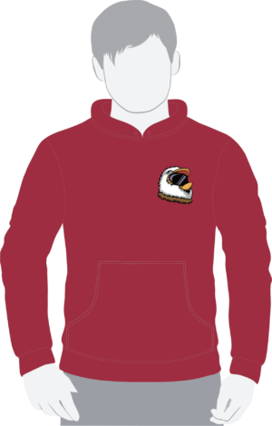 I'm A Bird Red Hot Chilli Hoodie