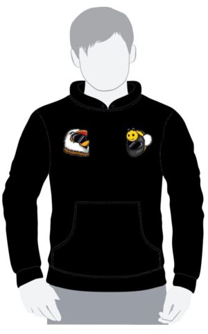 The Bird & The Bee Black Hoodie