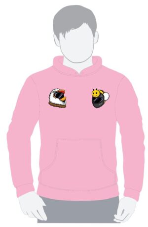 The Bird & The Bee Baby Pink Hoodie