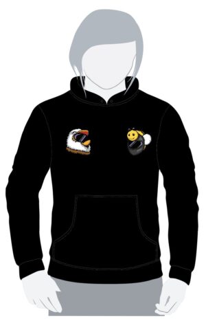 The Bird & The Bee Black Hoodie