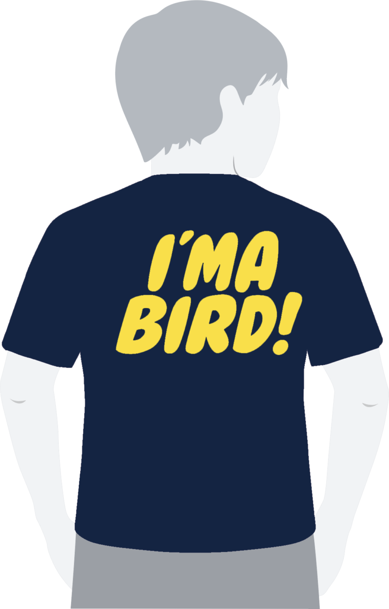 I'm A Bird Kids Tees Lofty Creations Apparel Ltd